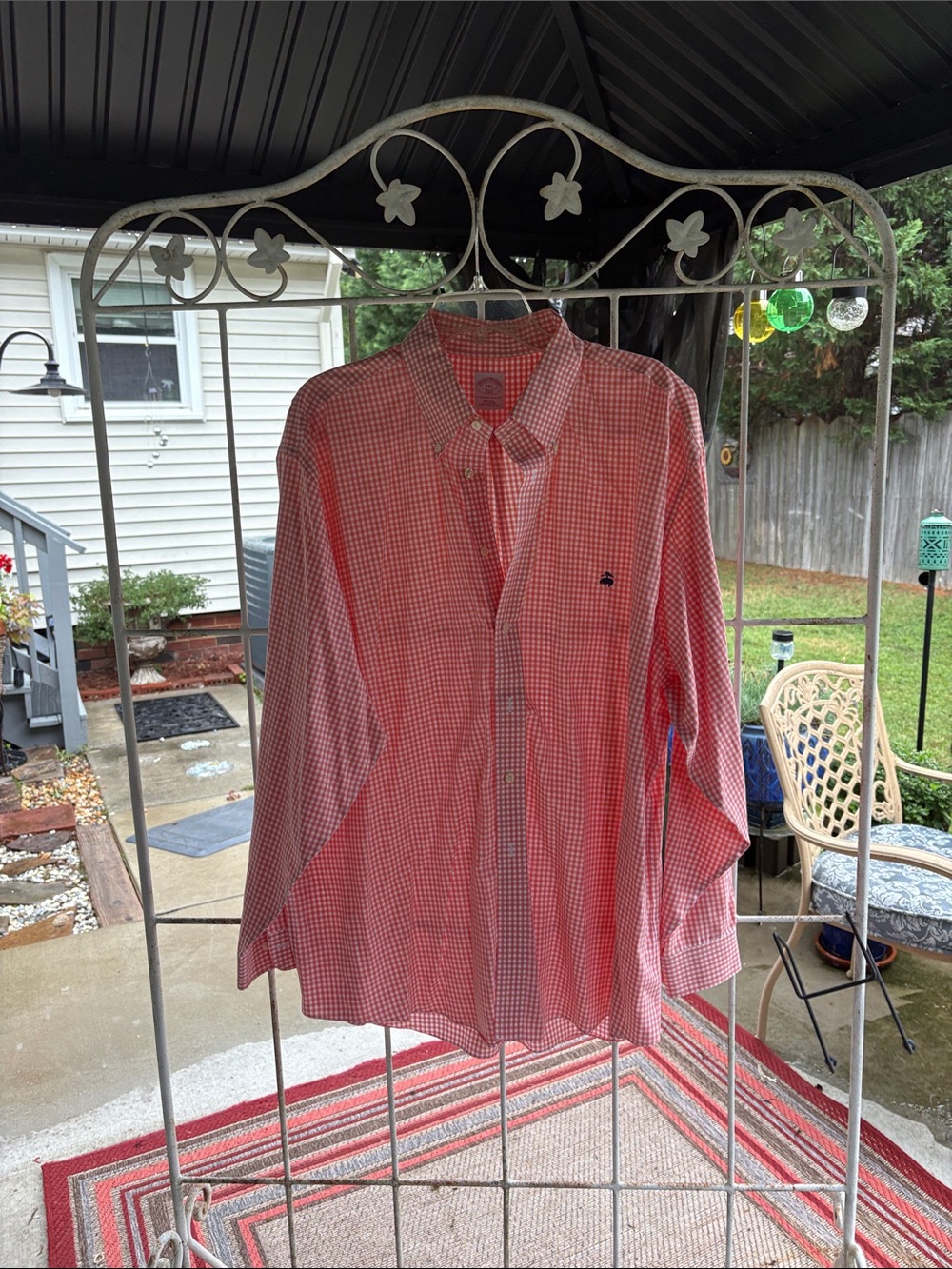 Brooks Brothers Red Gingham Button-Down Shirt